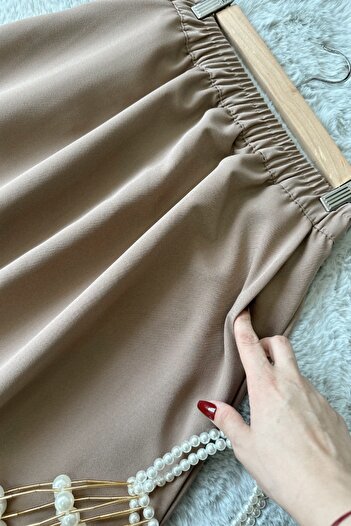 Poliyance Roys Camel Long Skirt
