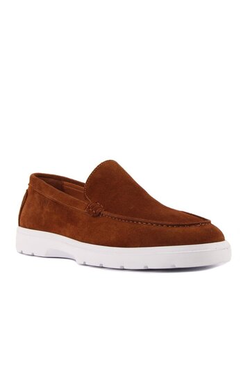 SailLakers - Tan Suede Men's Casual Shoes 101-9064-H1364