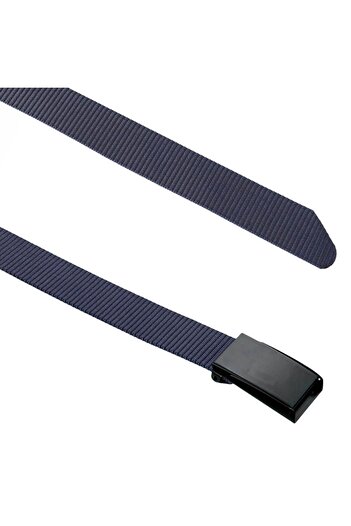 OEM Blue Nylon Sport Adjustable Belt for Men 120x3.8cm - One Size