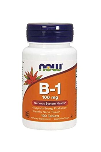 Now Foods Vitamin B-1 100 mg - 100 Tablets