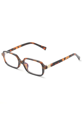 TomyHelf Leopard Frame Rectangular Design Blue Light Protective Glasses