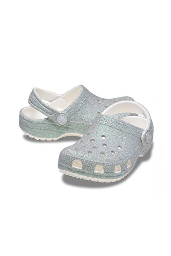 Crocs Classic Iridescent Glitter Children's Slippers