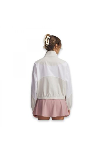 Under Armour 1389631 Ua Rival Woven Jacket White Women's Jacket