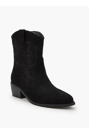 Flora Bella by Shoexpress Women's Block Heel Ankle Boots