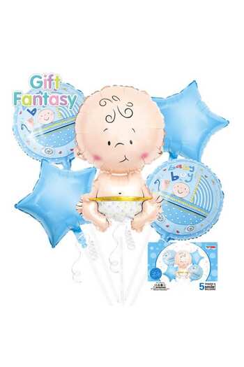 Baloane Vesele Baby Boy Balloon Set SET216