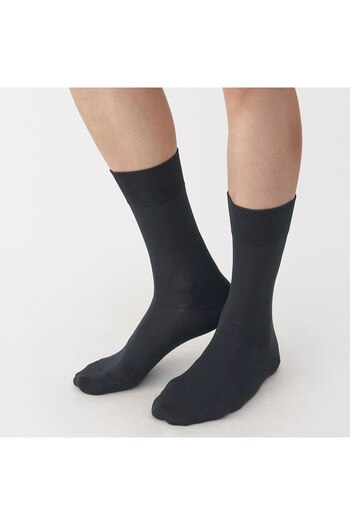 Muji Right Angle Socks for Business Wear (Solid)