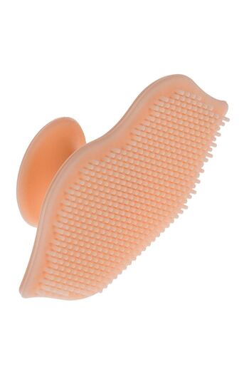OEM Nude Silicone Exfoliating Brush 6.5x3cm