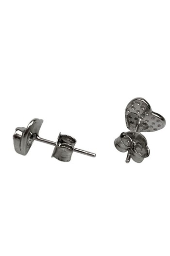 Flippy 925 Silver Double Heart Earrings