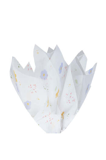 Papette Set of 50 pieces FLORAL tissue paper Model 5