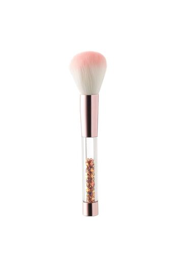OEM Pink Confetti Powder Brush 15.5cm