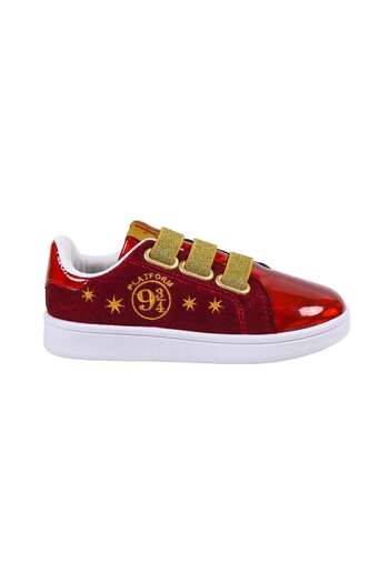 Harry Potter Kids' Inspired Sneakers - Red, EU Size 30, Casual Unisex Spring-Summer Shoes Polyester