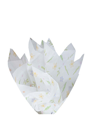 Papette Set of 50 pieces FLORAL tissue paper Model 7