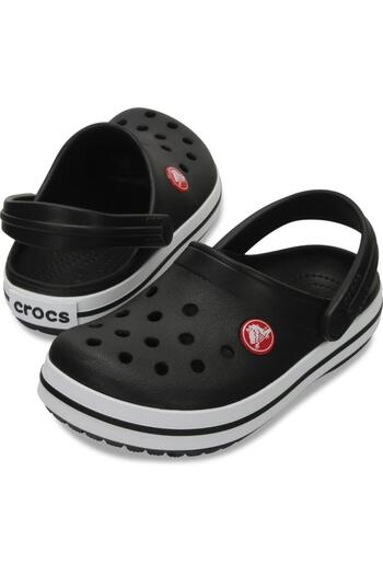 Crocs Black Crocband Children's Slippers