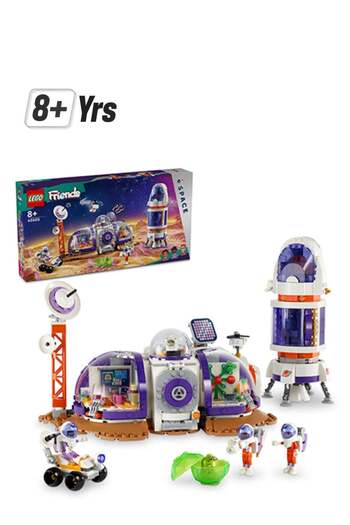 LEGO 42605 Friends Mars Space Base And Rocket Set With 4 Characters