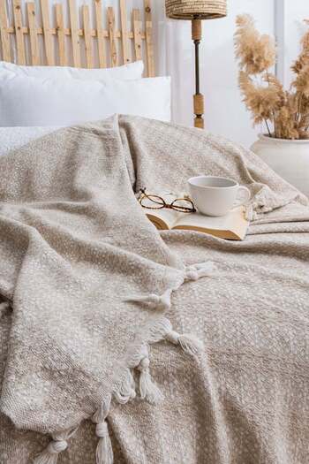 Dokubba - Double Bedspread - 210X230 cm Bedspread - Bedspread