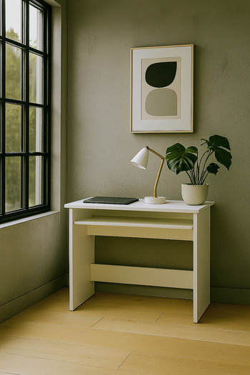 UnicSpot Birou Ivett, alb, 80x48x73 cm