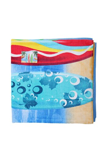 MAPLE LEAF Home Beach Towel Cotton Printed 70 x 140cm 04