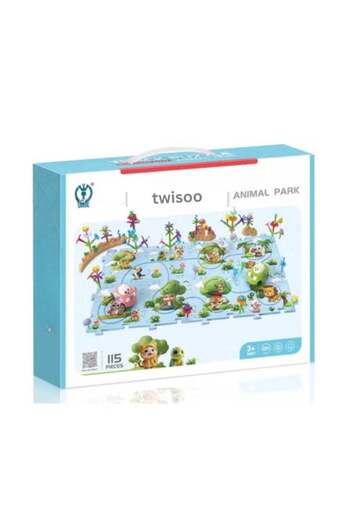 Twisoo Electric Car Track Puzzle Racer – Interactive Kids Car Track Toy for Toddlers | Fun Puzzle