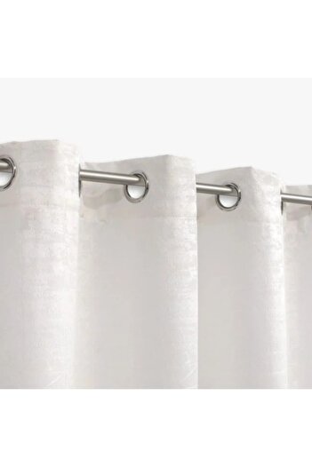 OEM Decorative Curtain with Rings, 140 x 260 cm, Frosty Model