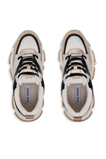 Steve Madden Γυναικεία Αθλητικά Παπούτσια μπεζ STEVE MADDEN-SM19000082 IB1 ΙΡΛΑΝΔΙΚΟ / ΜΑΥΡΟ ΑΣΗΜΙ