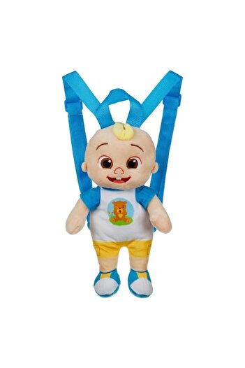 OEM Plus Backpack JJ Cocomelon, blue straps, zippered pouch, 25x30cm