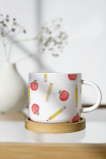 EYBaskı Tasarım Teachers' Day Porcelain Print Mug