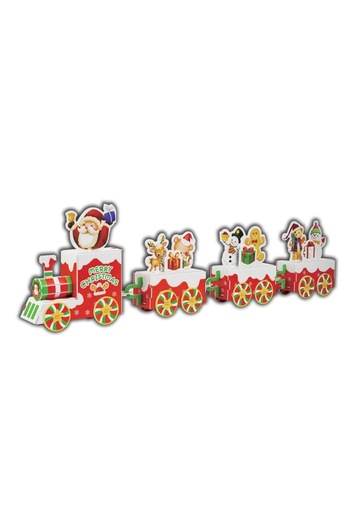 OEM 3D Christmas Puzzle Santa Claus & Toy Train 60x6x17cm