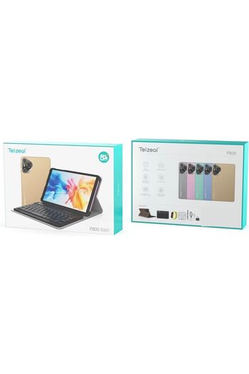 Generic Telzeal P800 Tablet 8 Inch Android 12 Tablet with Dual SIM 6GB RAM 256GB ROM 5G WiFi 5000mAh Battery