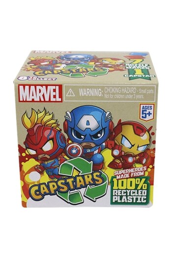 OEM Set Collectible Figurines, Giochi Preziosi, Capstars Marvel, Multicolor, 8 Pieces