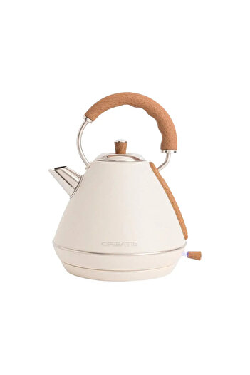 Create Retro kettle, CREATE, 1.7 liters, cream