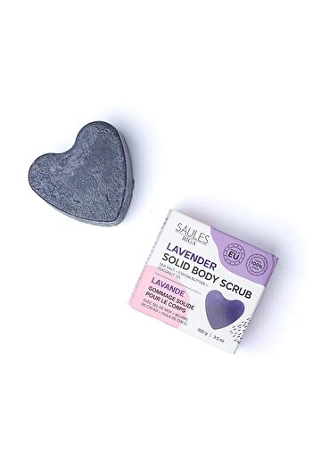 Saules Riga Exfoliating Scrub Soap with Lavender | | 100 gr