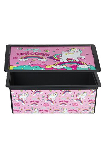 OEM Toy Storage Box with Lid Unicorn 25L