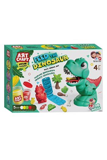 OEM DOH Plasticine Set Feed the Dinosaur
