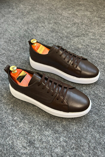Greyybull Shoes Men's Genuine Leather Sneaker Shoes