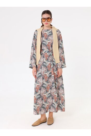 Refka Hijab Dress - Green -