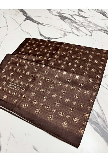 MERAM BUTİK Siyane Monogram Shawl - 16