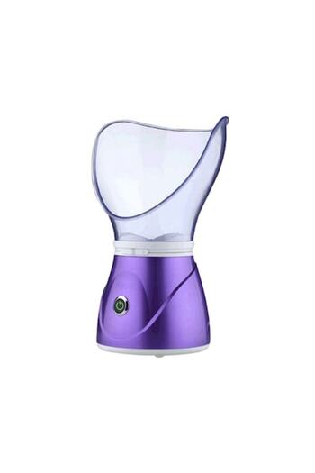 OEM 2-in-1 Facial & Nasal Sauna - 150 W Power, Rapid Heating, Stimulates Blood Circulation, Purple