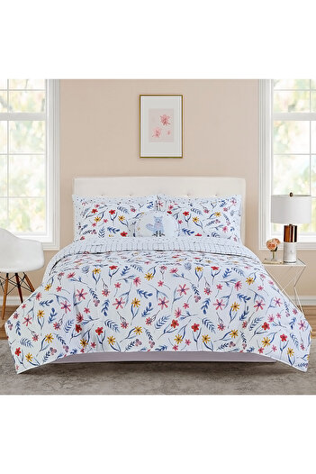 Bee Home Jovi Flower Garden | 6-Piece Single Duvet Set