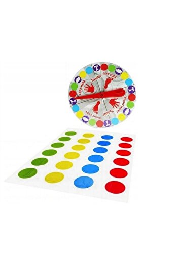 Twister Game, +6 years, Multicolor