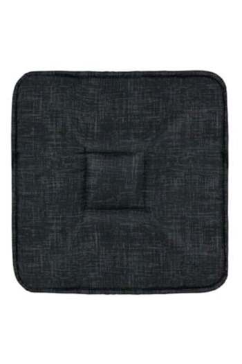 Jumbo Black Seat Cushion 39 x 39 cm