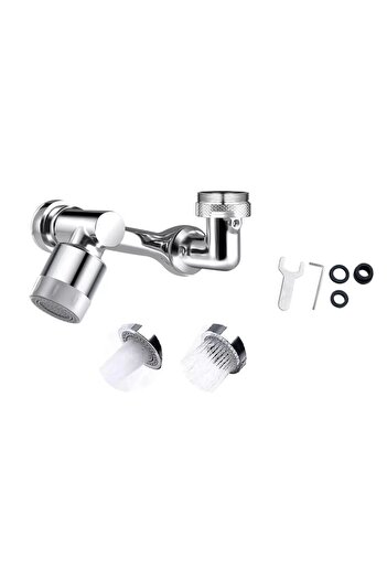 Welora Rotating Faucet Extension/Water Tap Adapter, Welora®, Universal, 1080° Rotation, Water Saving Func