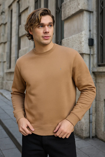 COMBİNE MİCHAİL Erkek Uzun Kollu Kışlık Rahat 3 Lü Swetshirt