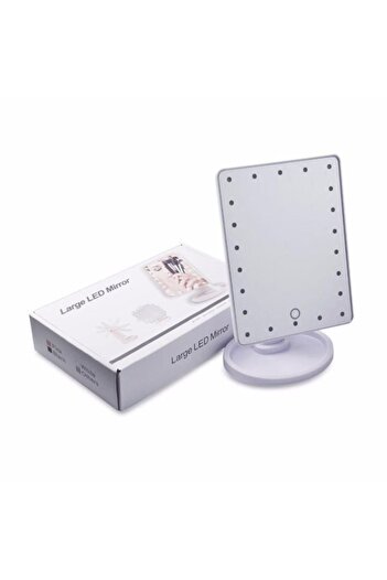 alegro Oglindă de machiaj cu 16 lumini LED, comutator ON/OFF