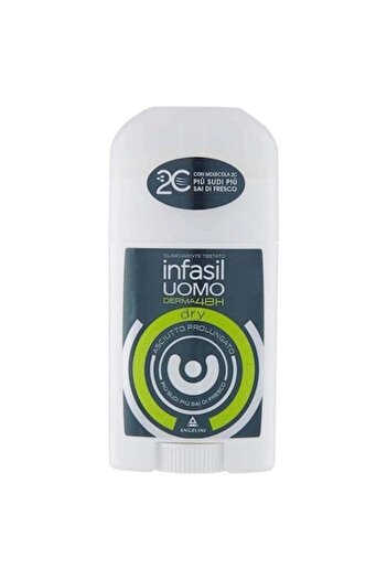 İnfasil Deodorant Stick Uomo Dry for Men, 40 ml