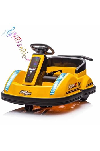 Toybox Crazy Cart Drift Electric Go Kart Ride On With Seat And LED Light for Kids