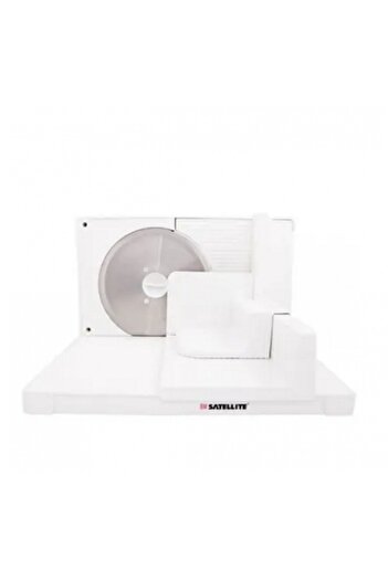 SATELLITE BM Food And Meat Slicer 500 W BM-9120 - White/Silver