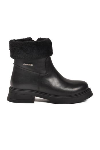Pierre Cardin Pc-55268 Z Furry Black Women's Boots