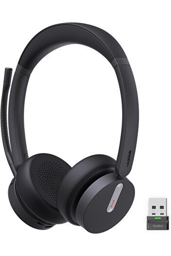 Yealink BH70 Dual Wireless Headset with Mic for Work, Bluetooth Headphone with Teams Certification, up to 35