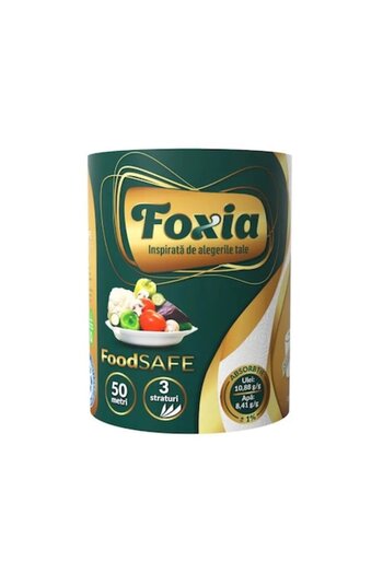 Foxia 3-Layer Paper Towel Roll 50m