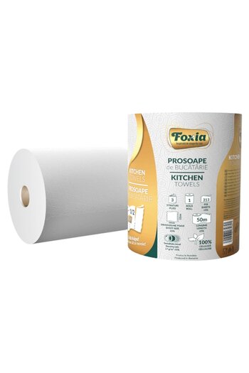 Foxia 3-Layer Paper Towel Roll 50m